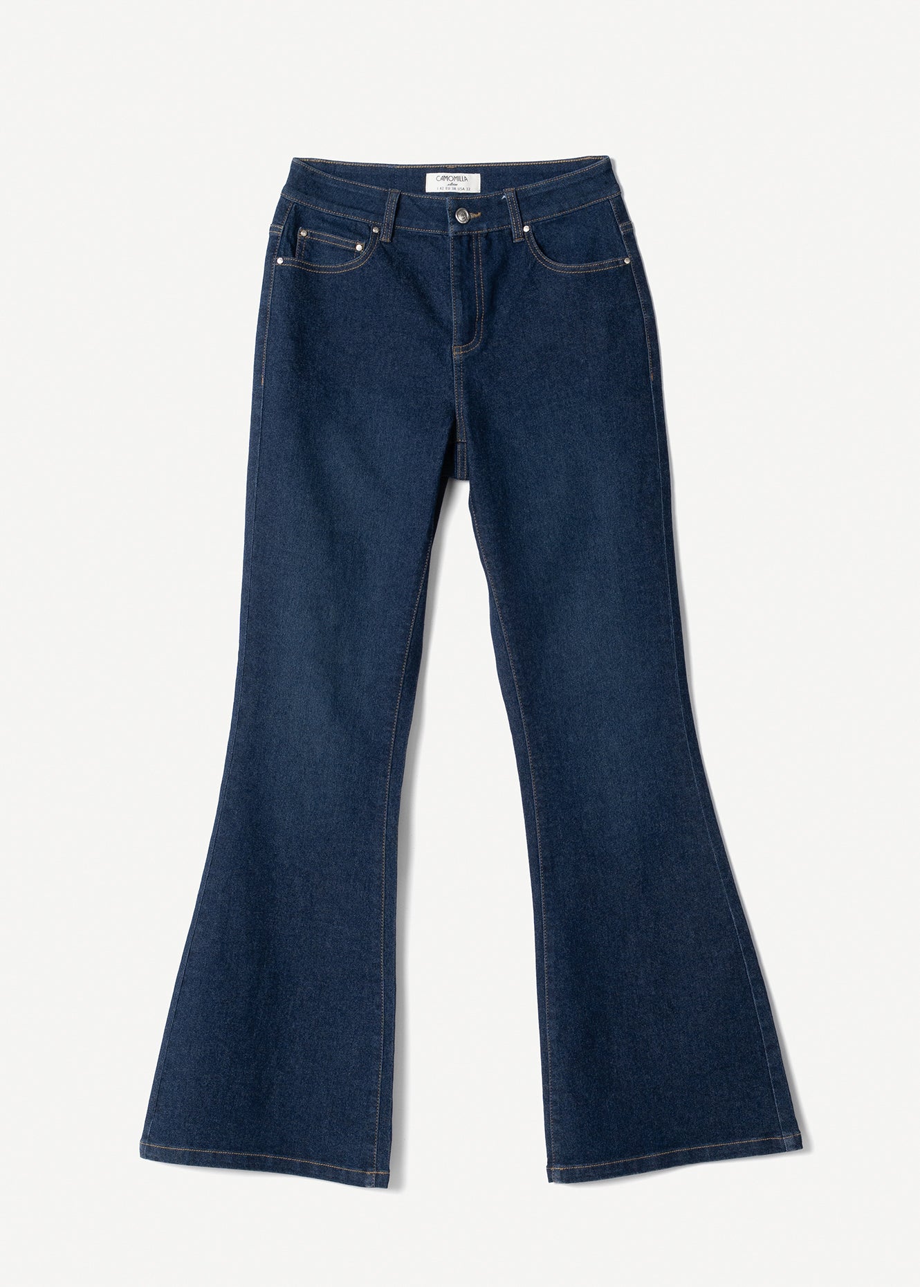 Pantalone denim Cindy modello flare
