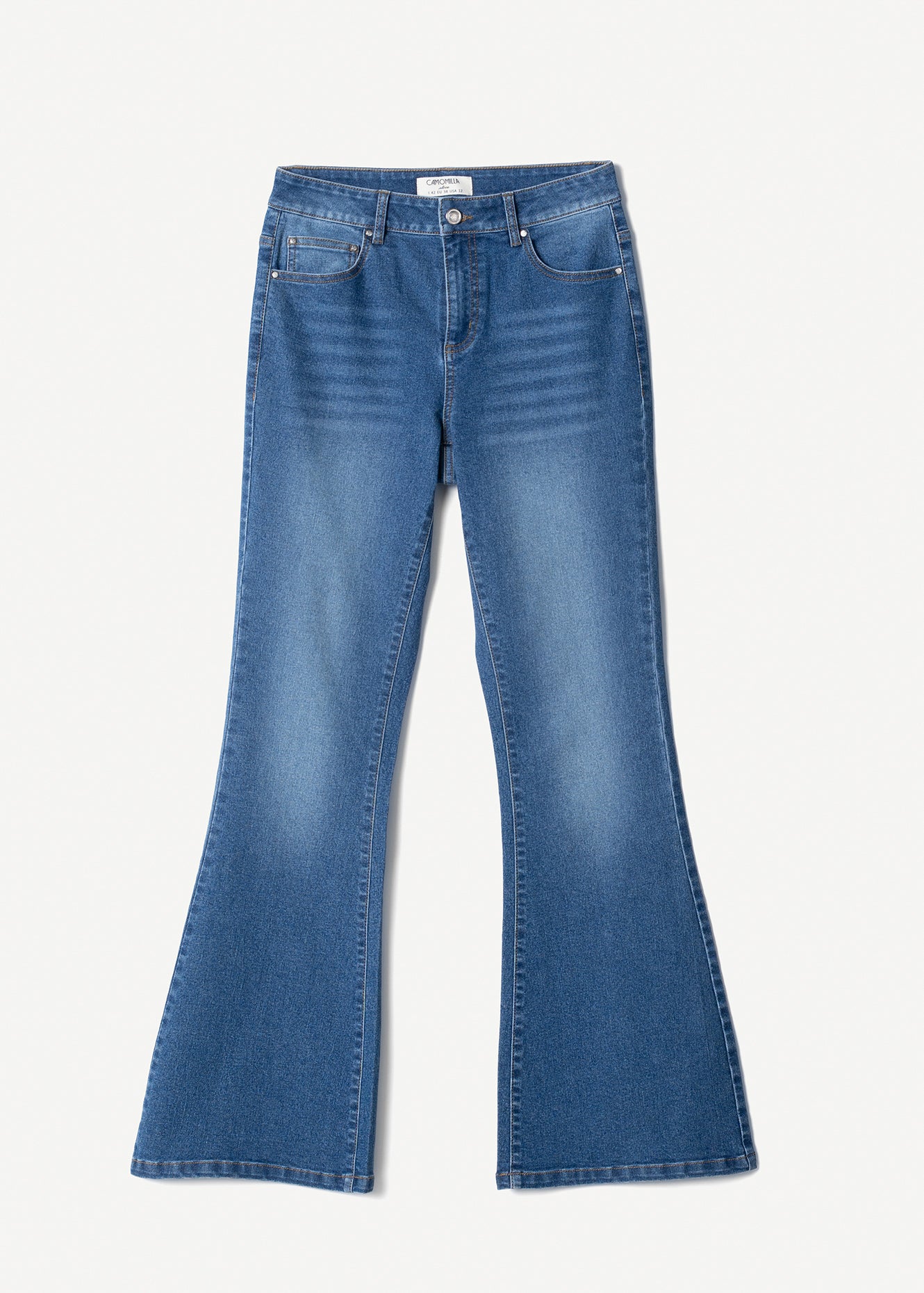 Pantalone denim Cindy modello flare