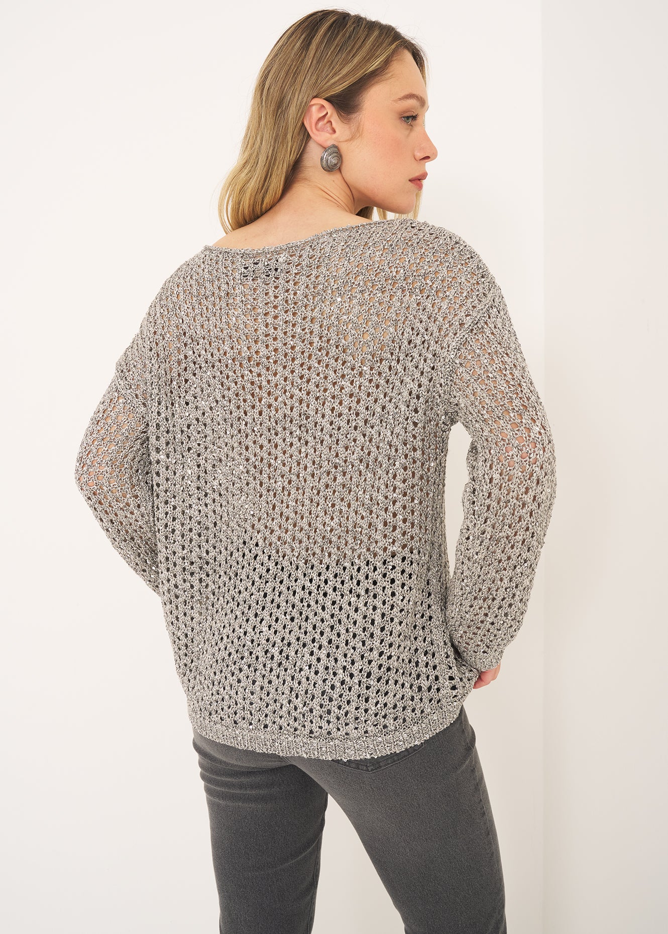 SWEATER - MARIKA - Grey