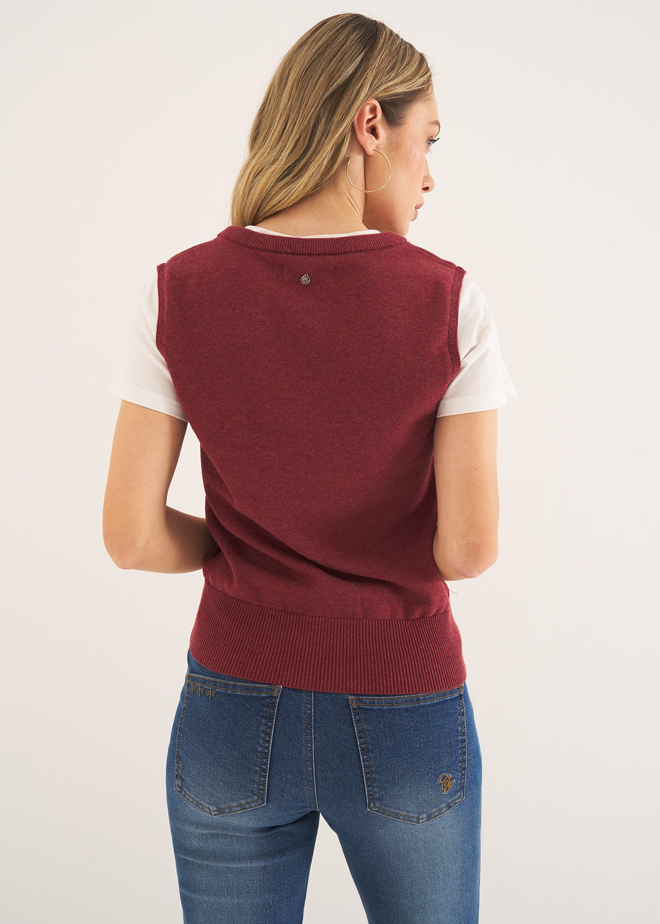 Maglia Siria modello fake gilet