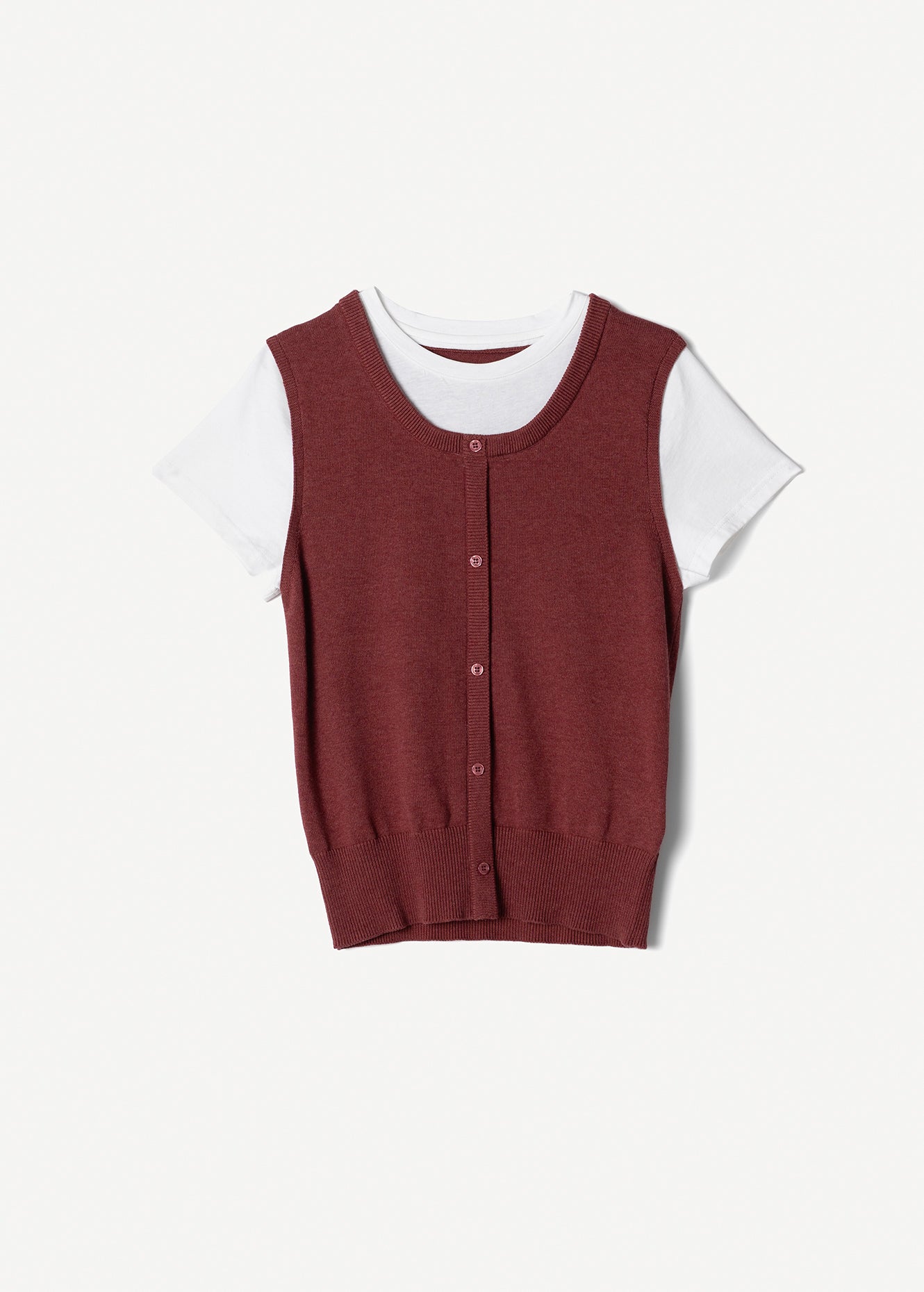 Maglia Siria modello fake gilet