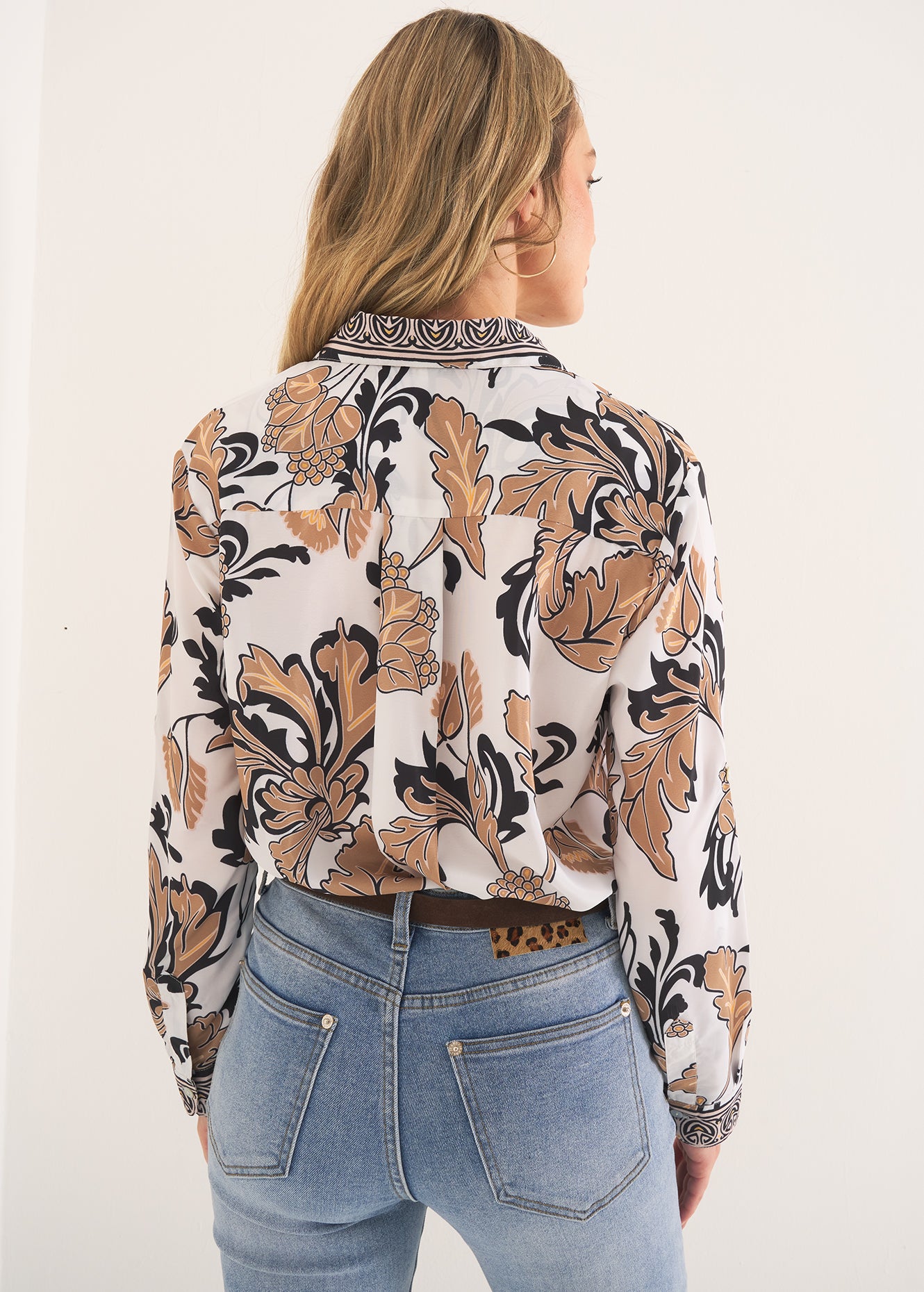 Camicia Candida stampata Archivio