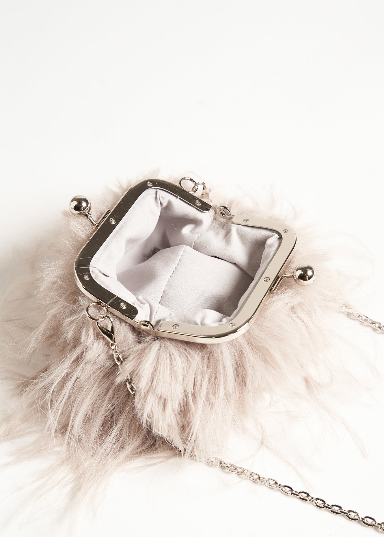 Pochette Bel in ecopelo lungo