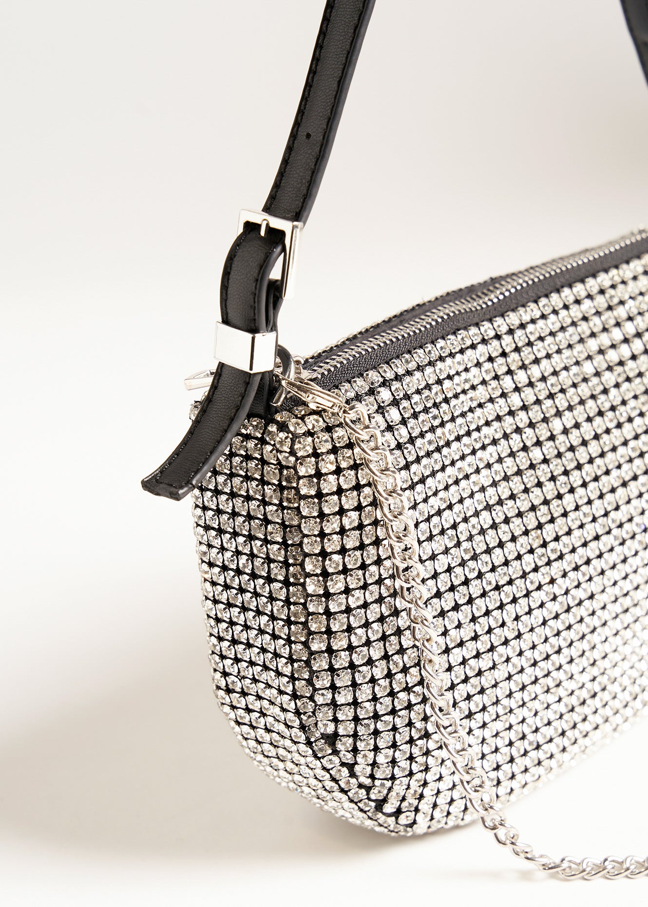 Pochette Barbara con cristalli