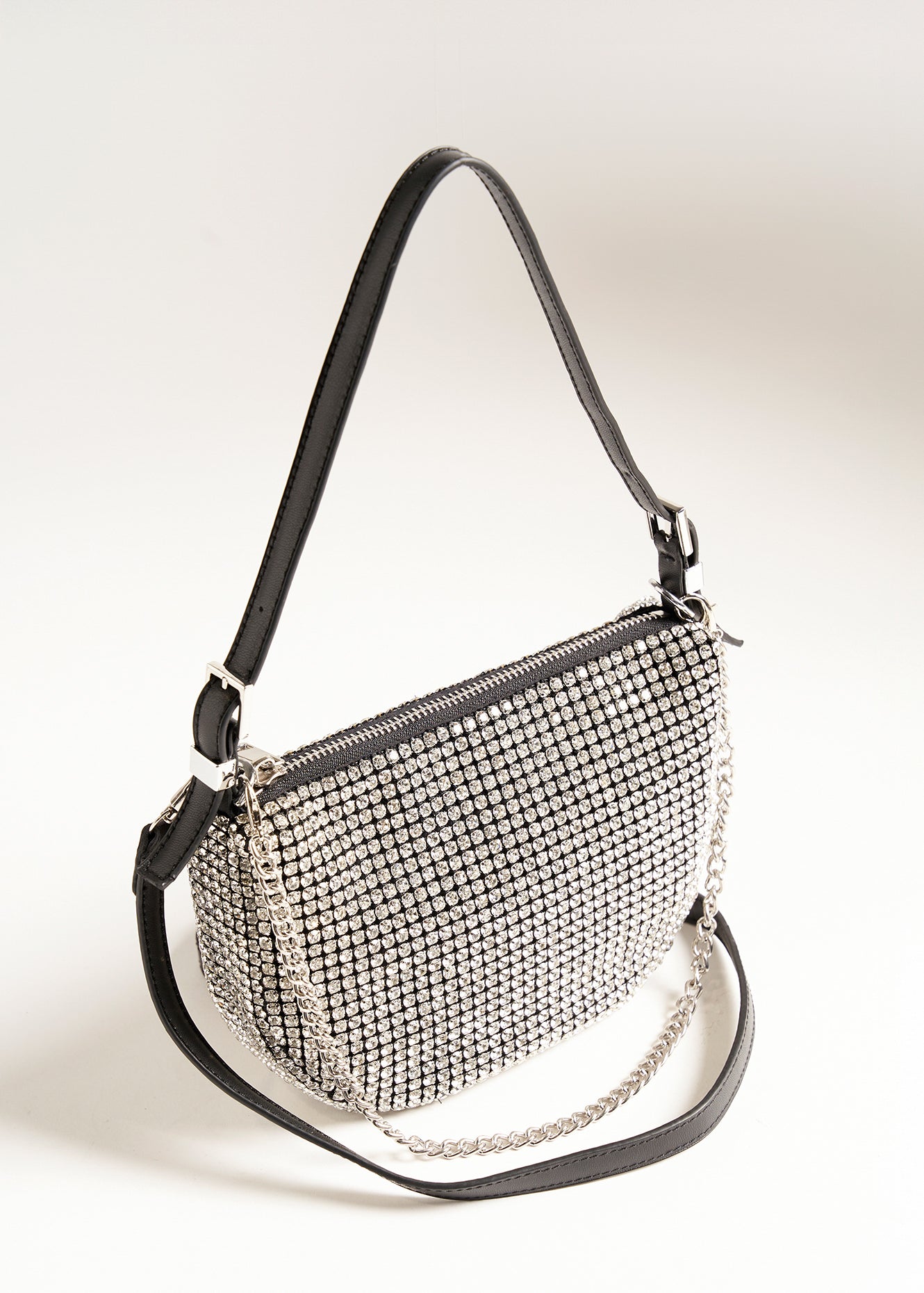 Pochette Barbara con cristalli