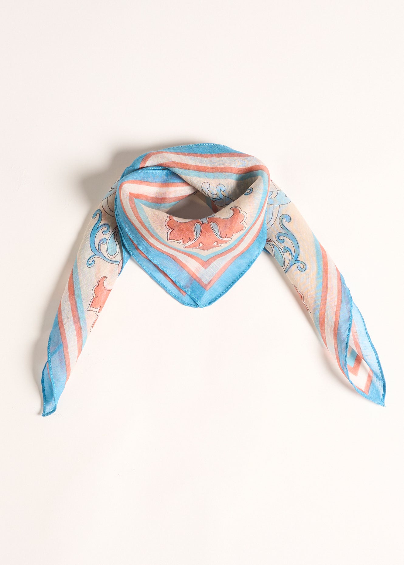 SCARVES AND FOULARDS - SEAN - Blue