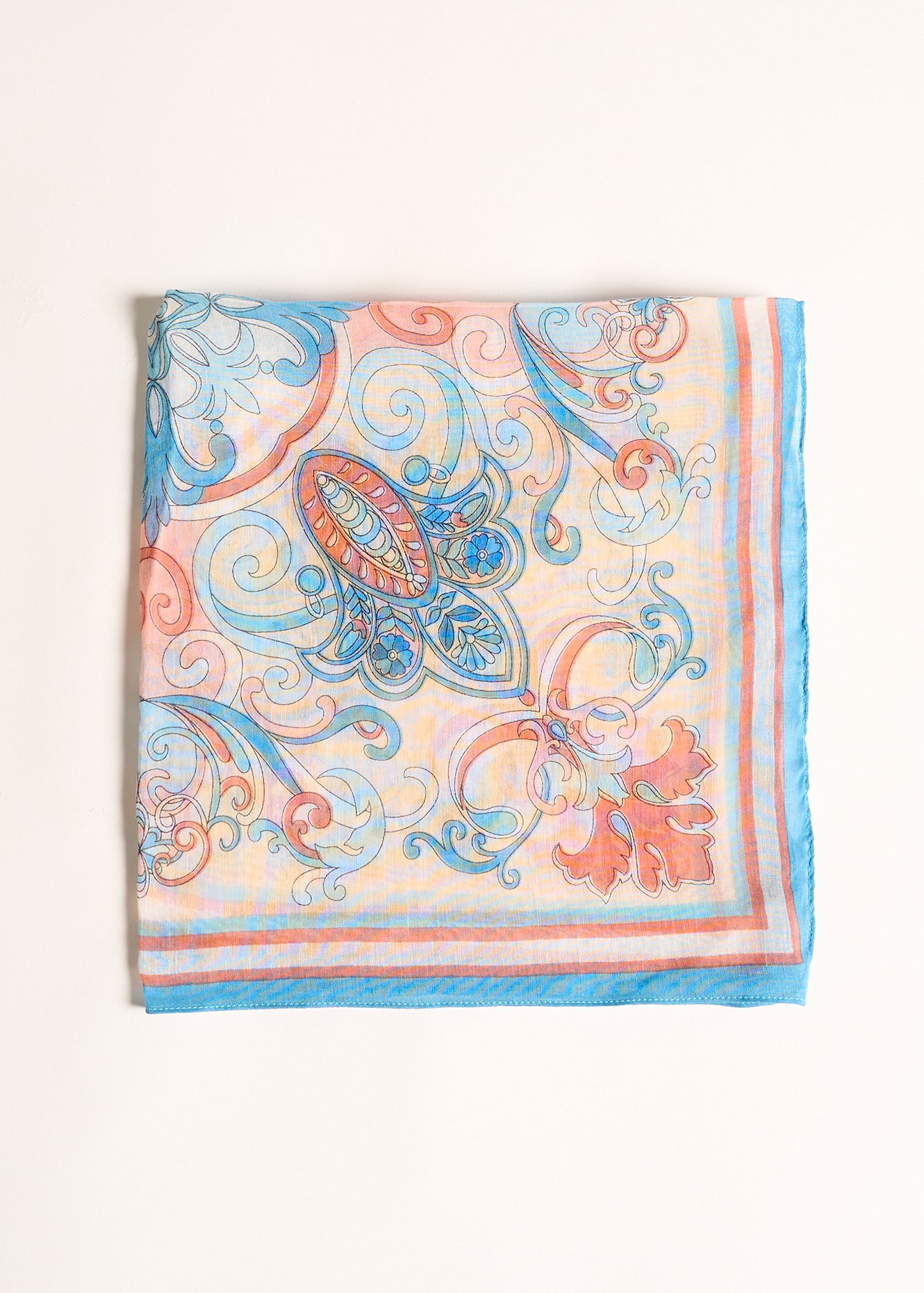SCARVES AND FOULARDS - SEAN - Blue
