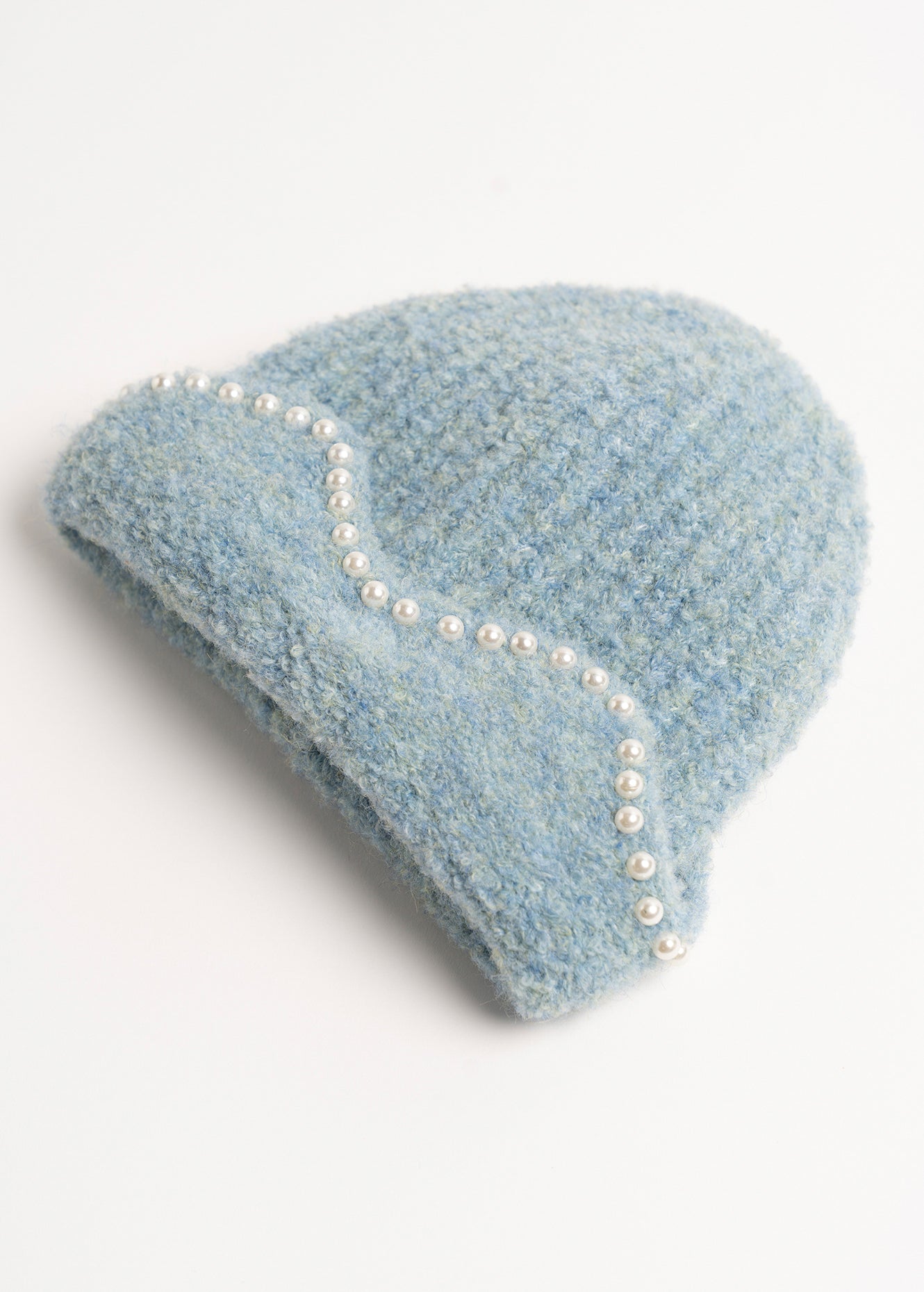 Cuffia Cylk con ricamo di perle