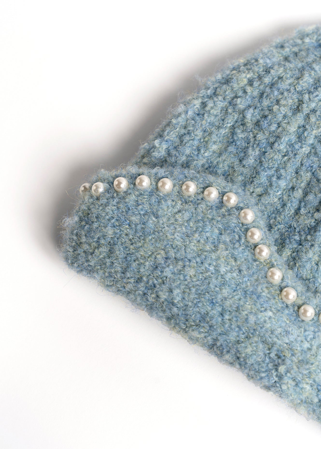 Cuffia Cylk con ricamo di perle