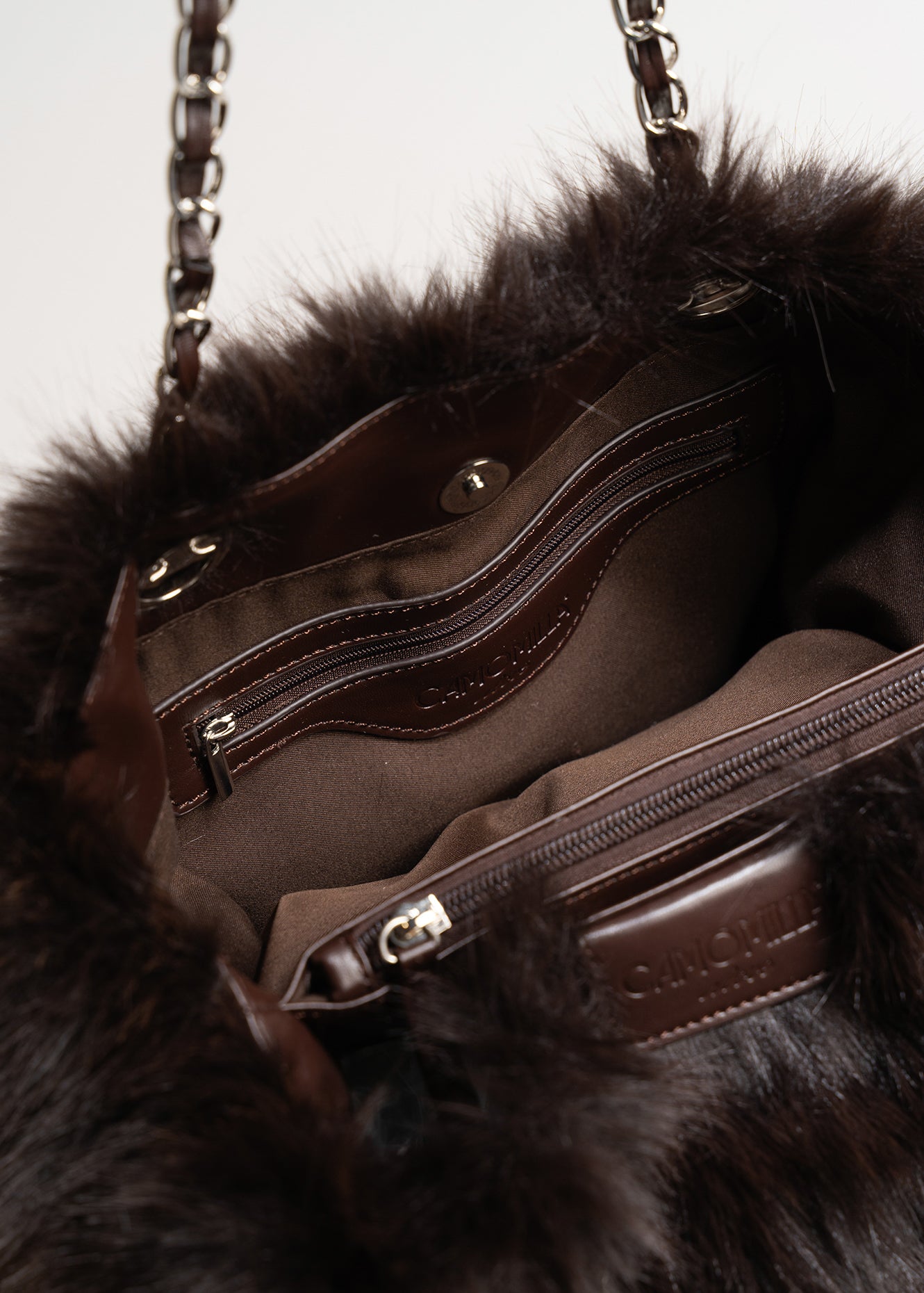 Borsa Friends Basya in ecopelo