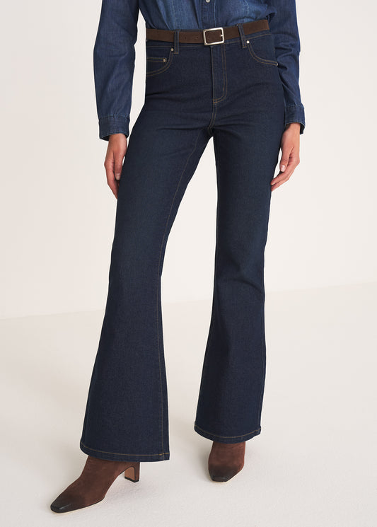 Pantalone denim Cindy modello flare