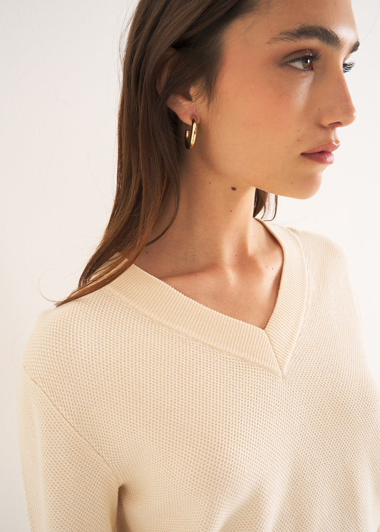 Maglia Micol in viscosa e cotone