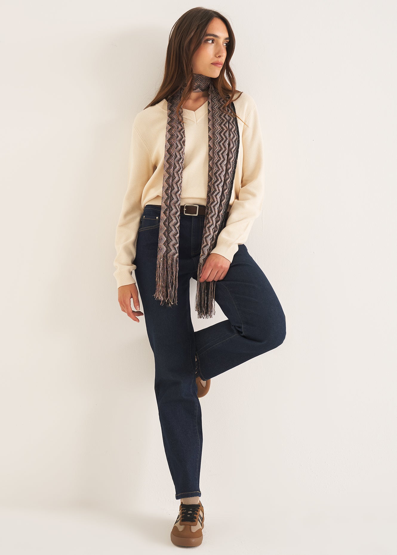 Maglia Micol in viscosa e cotone