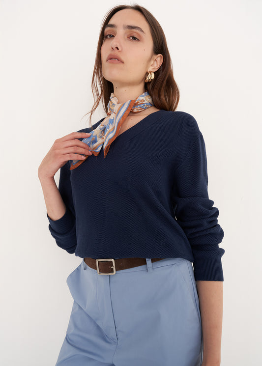 Maglia Micol in viscosa e cotone