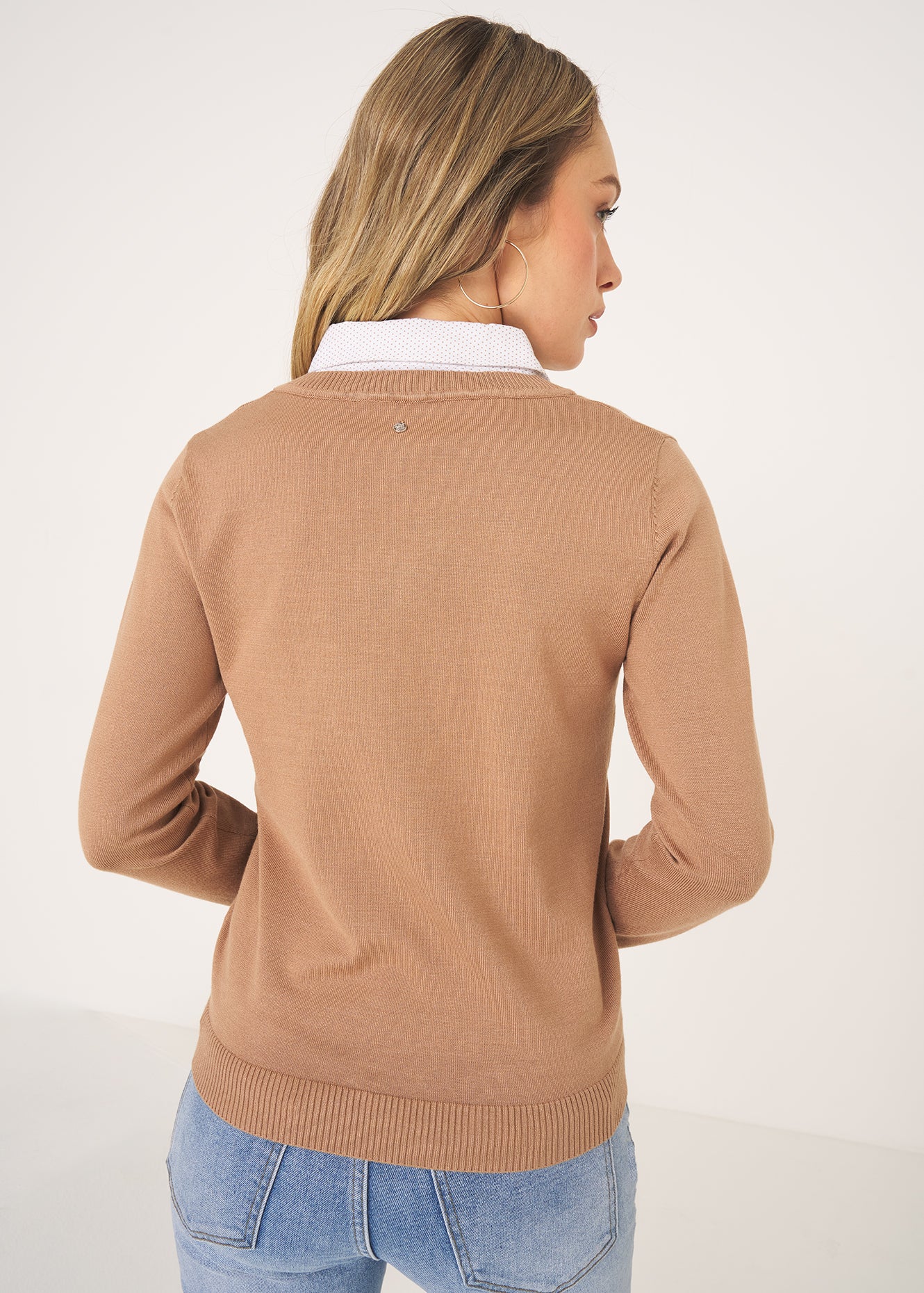 Maglia Myka con dettagli pois