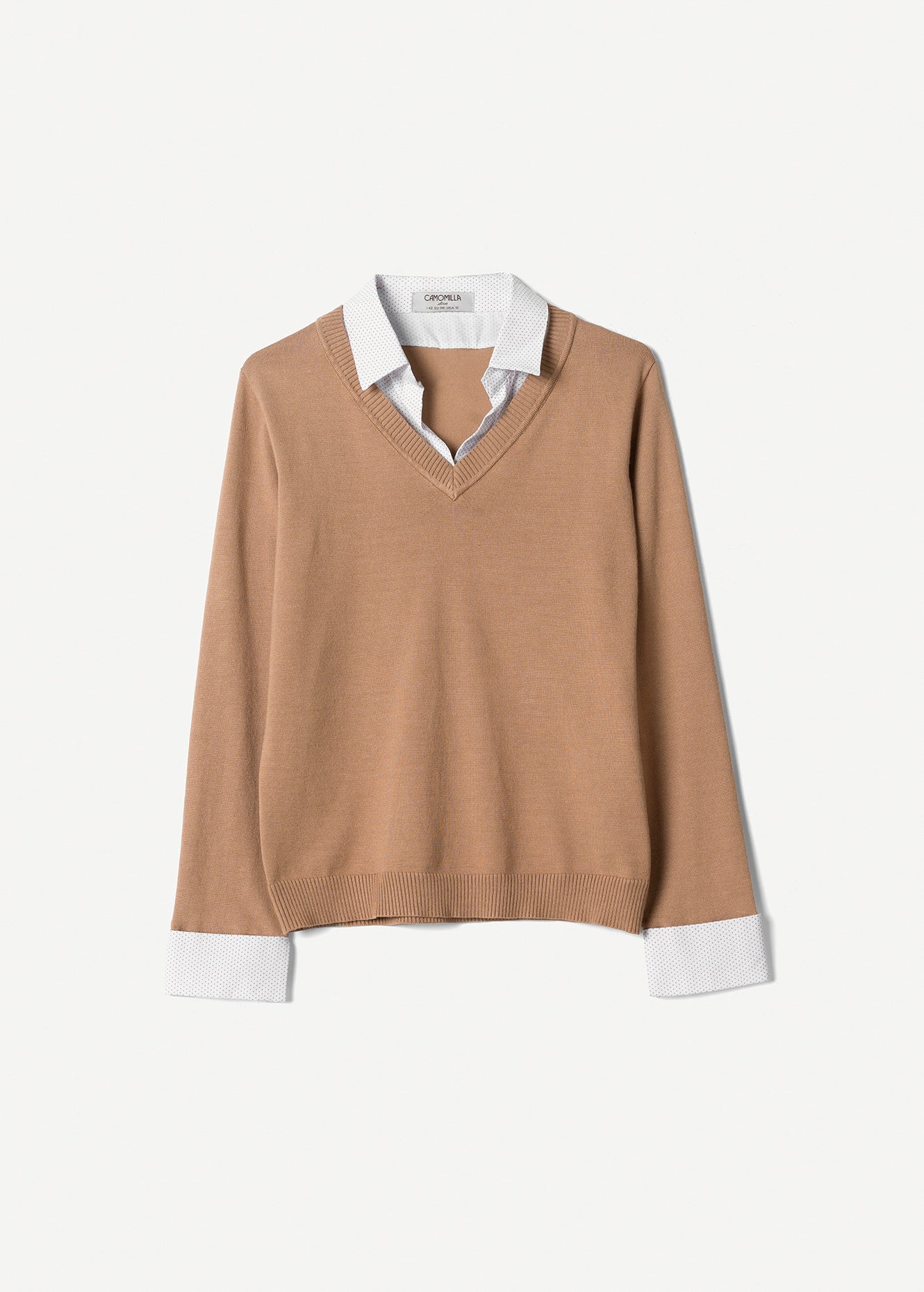 Maglia Myka con dettagli pois