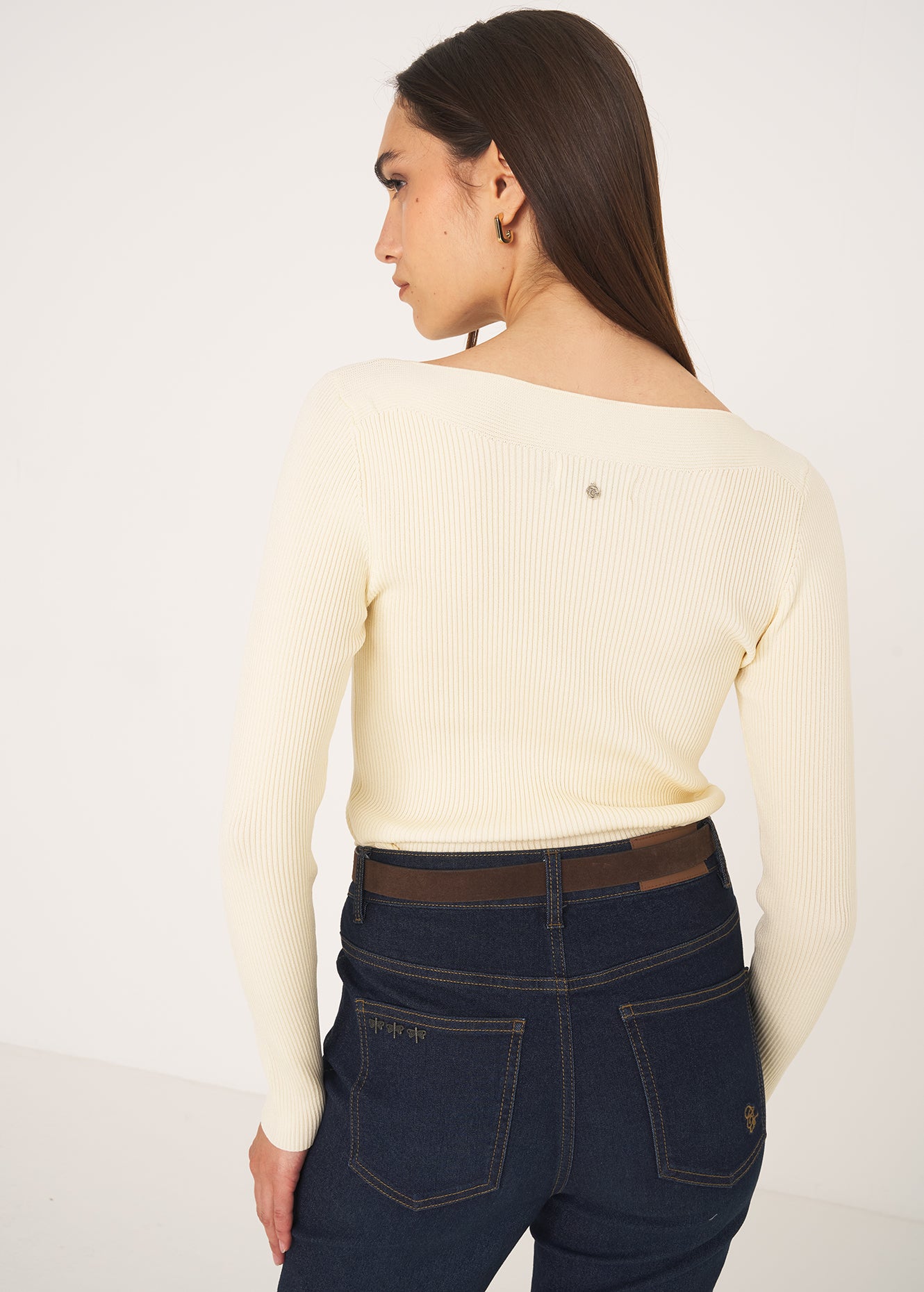 Maglia Meggy a coste