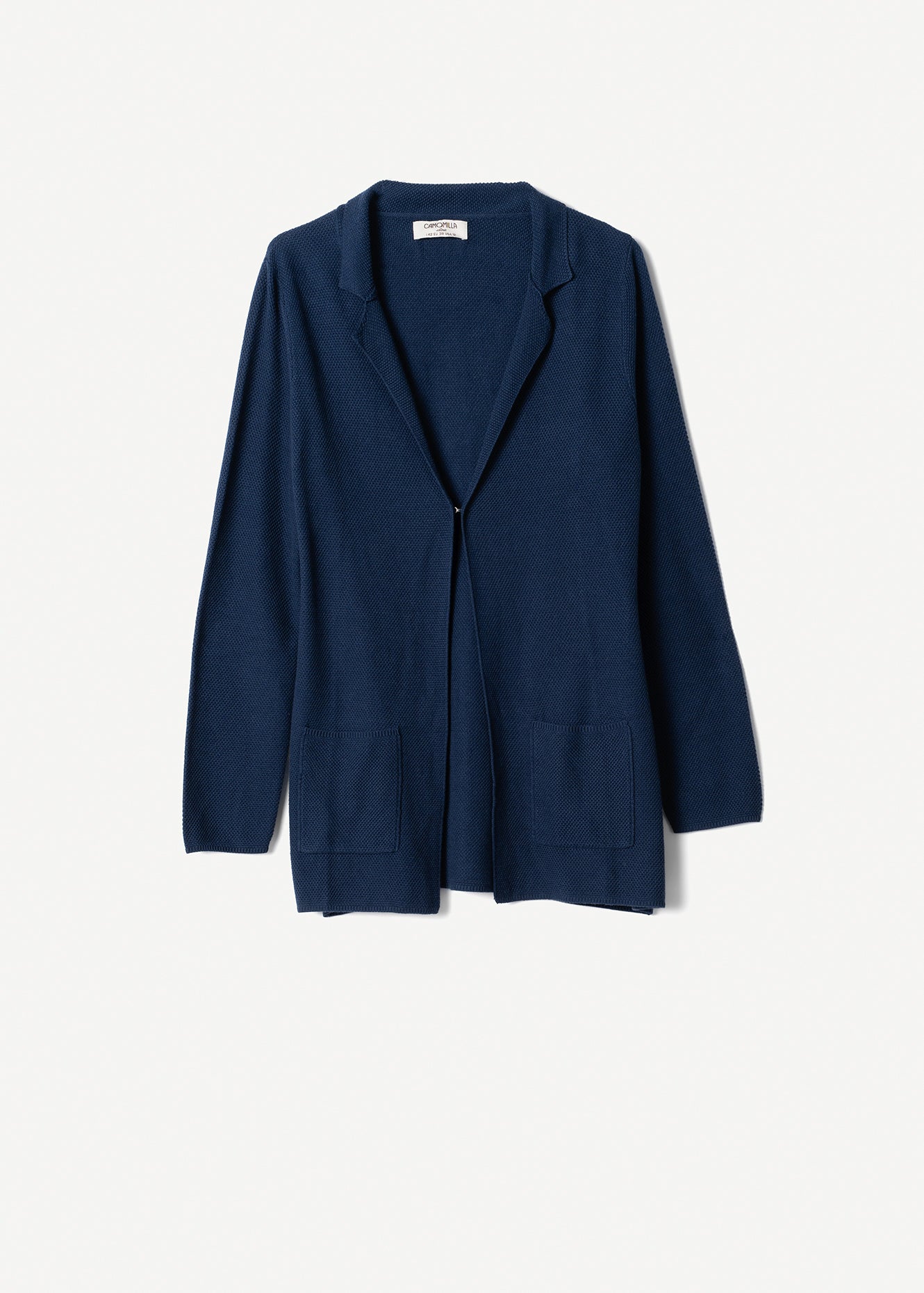 Cardigan Coral Midnight in filo