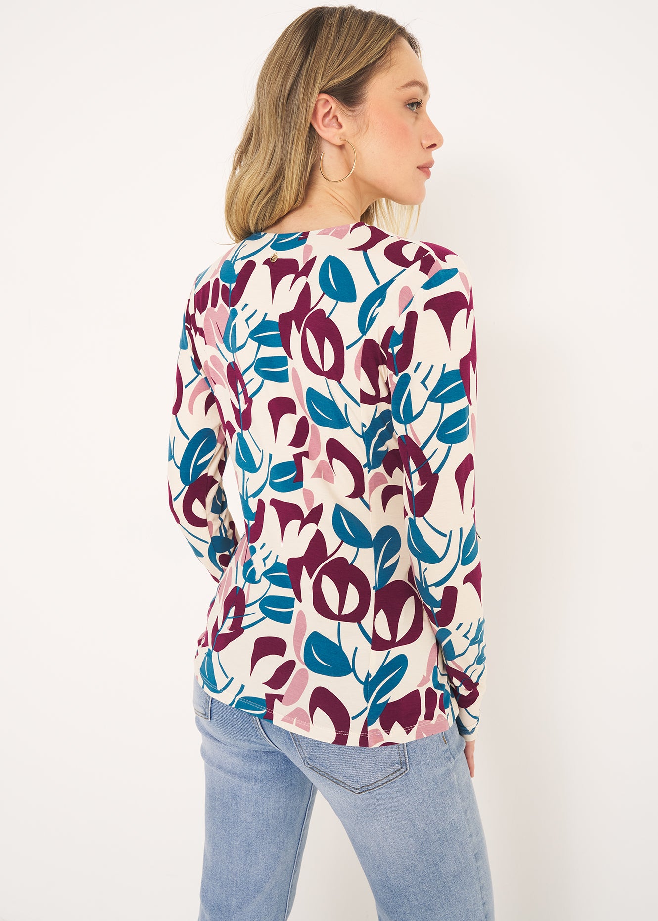 T-shirt Sally incrociata