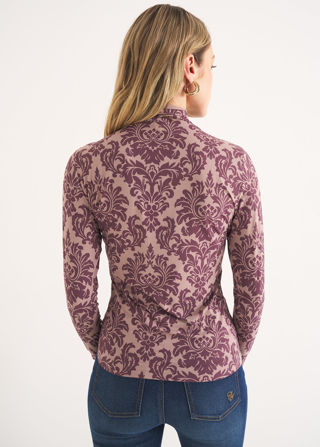 T-shirt Simona collo alto