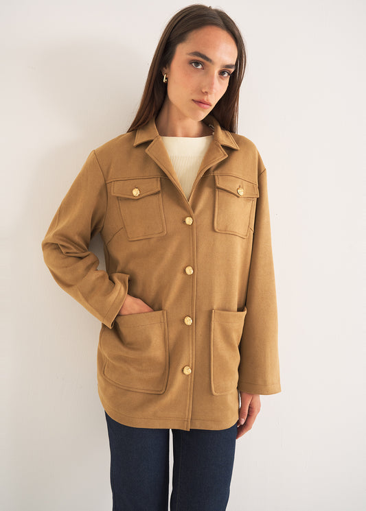 JACKETS - GALY - Brown