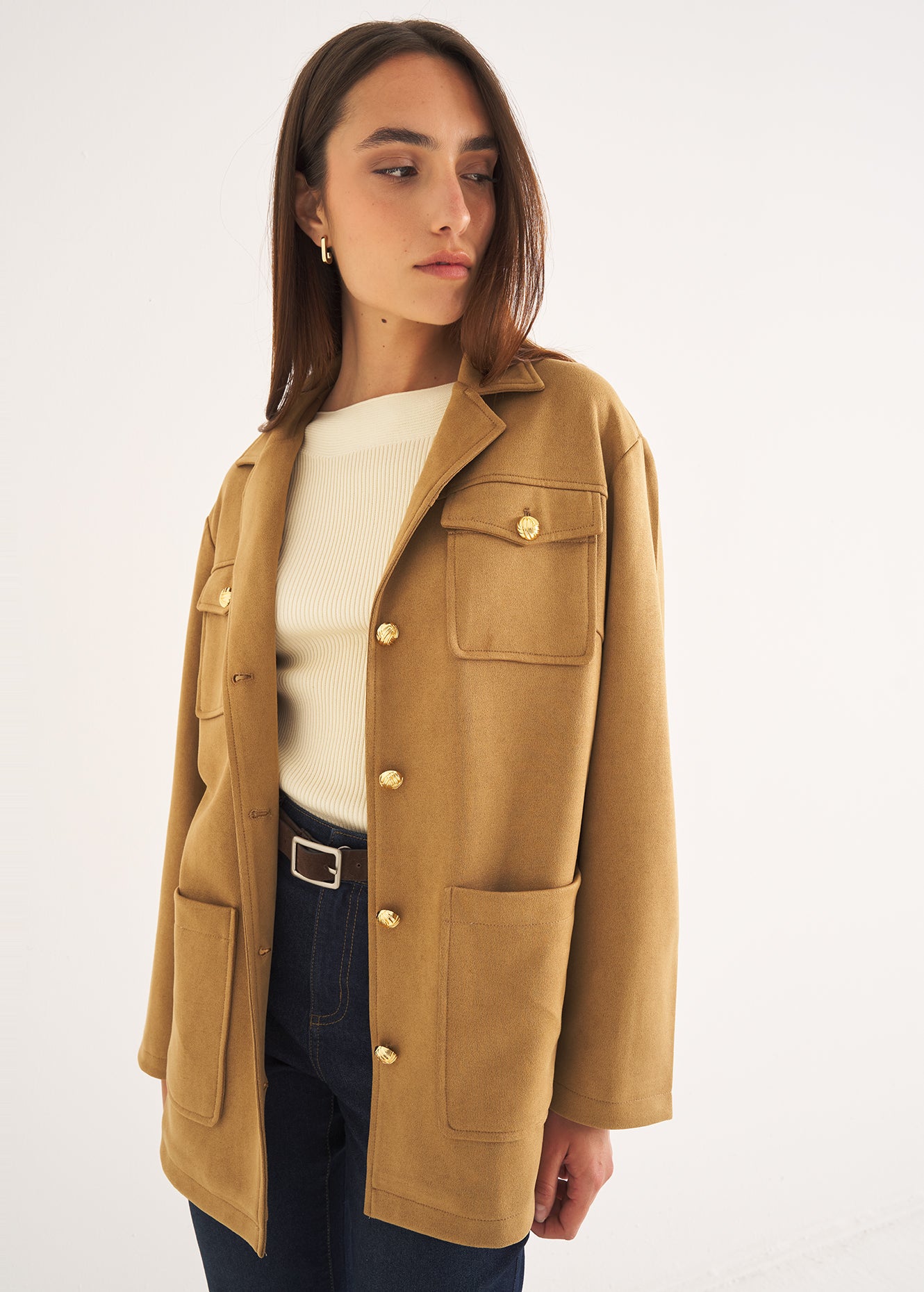 JACKETS - GALY - Brown