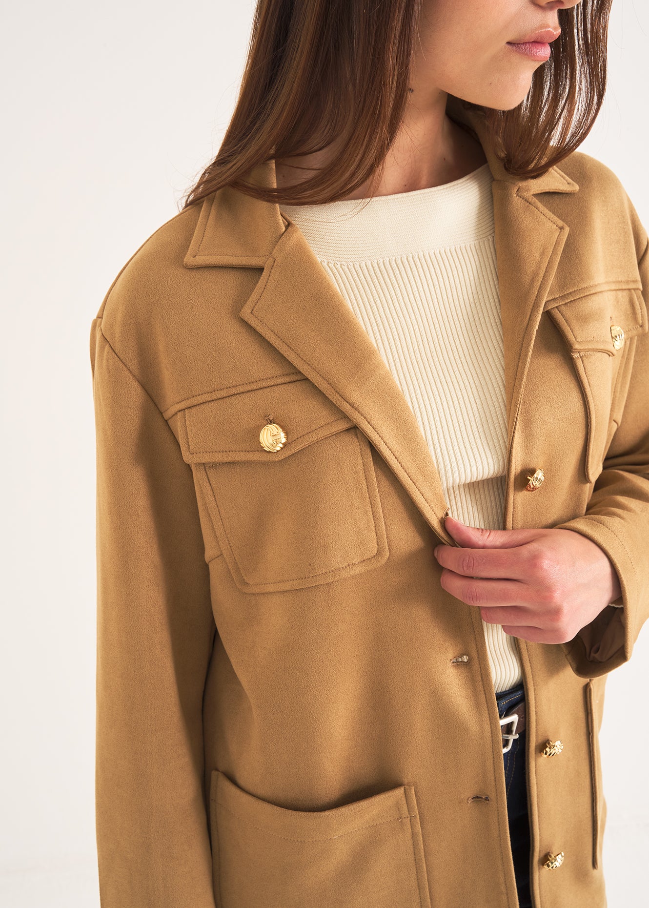 JACKETS - GALY - Brown