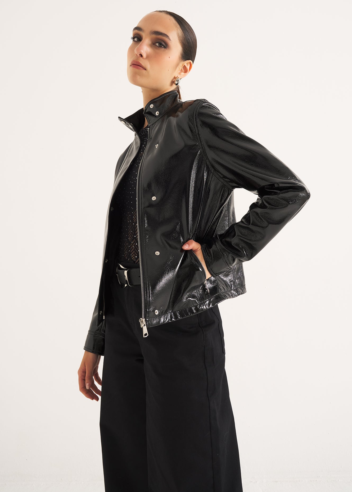 JACKETS - GESON - Black