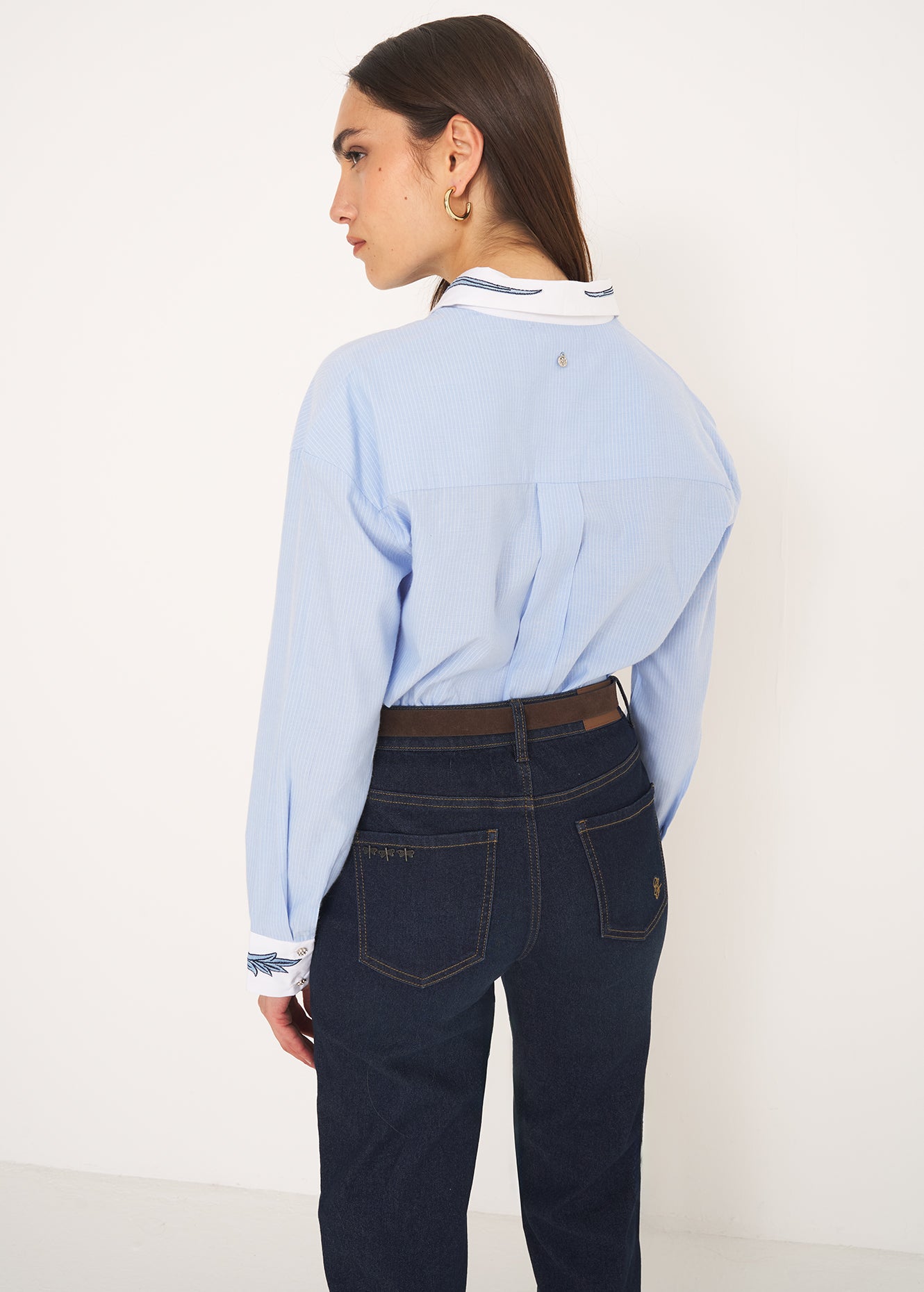 Camicia Chelsie a righe