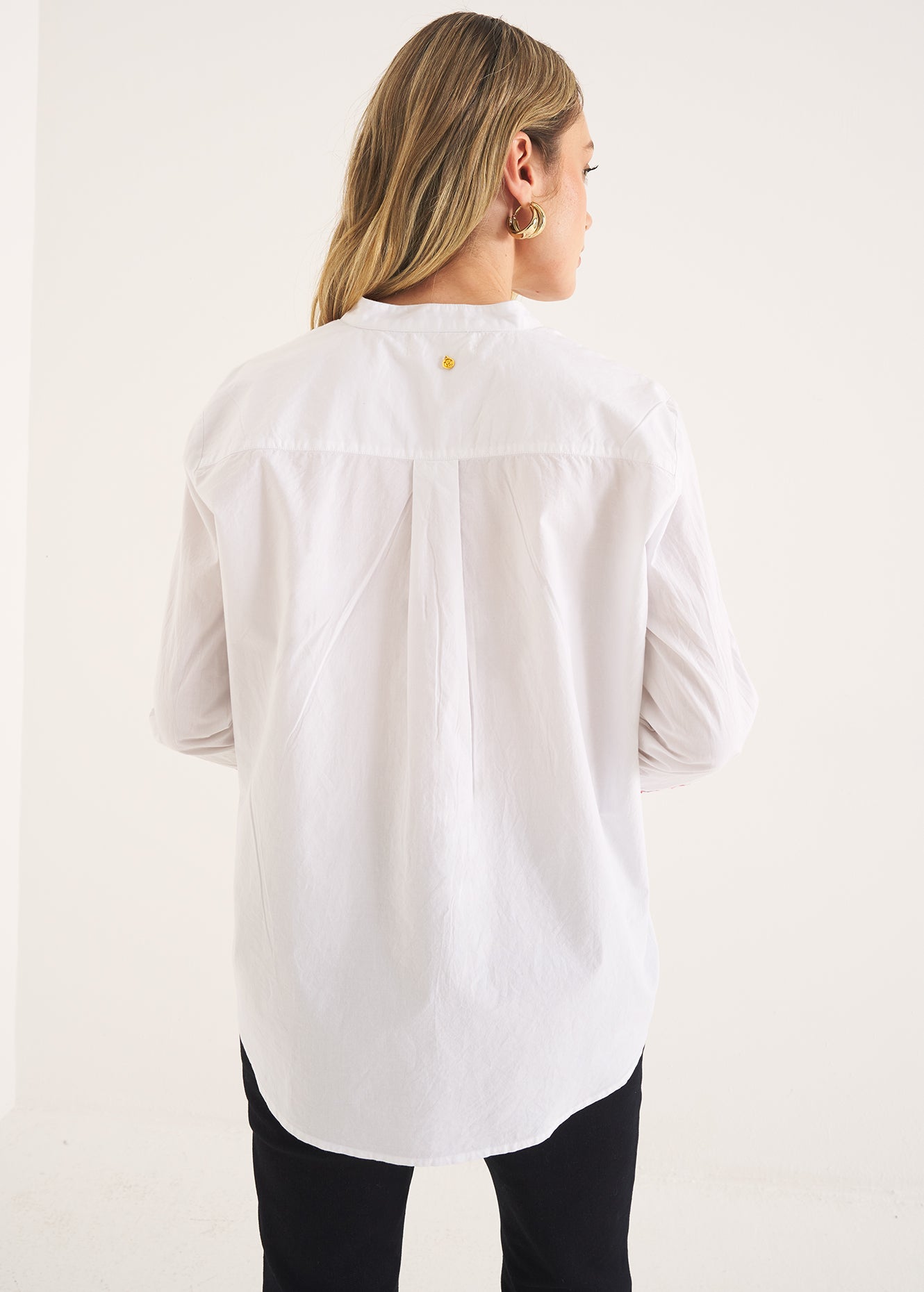 Camicia Cuore ricamata