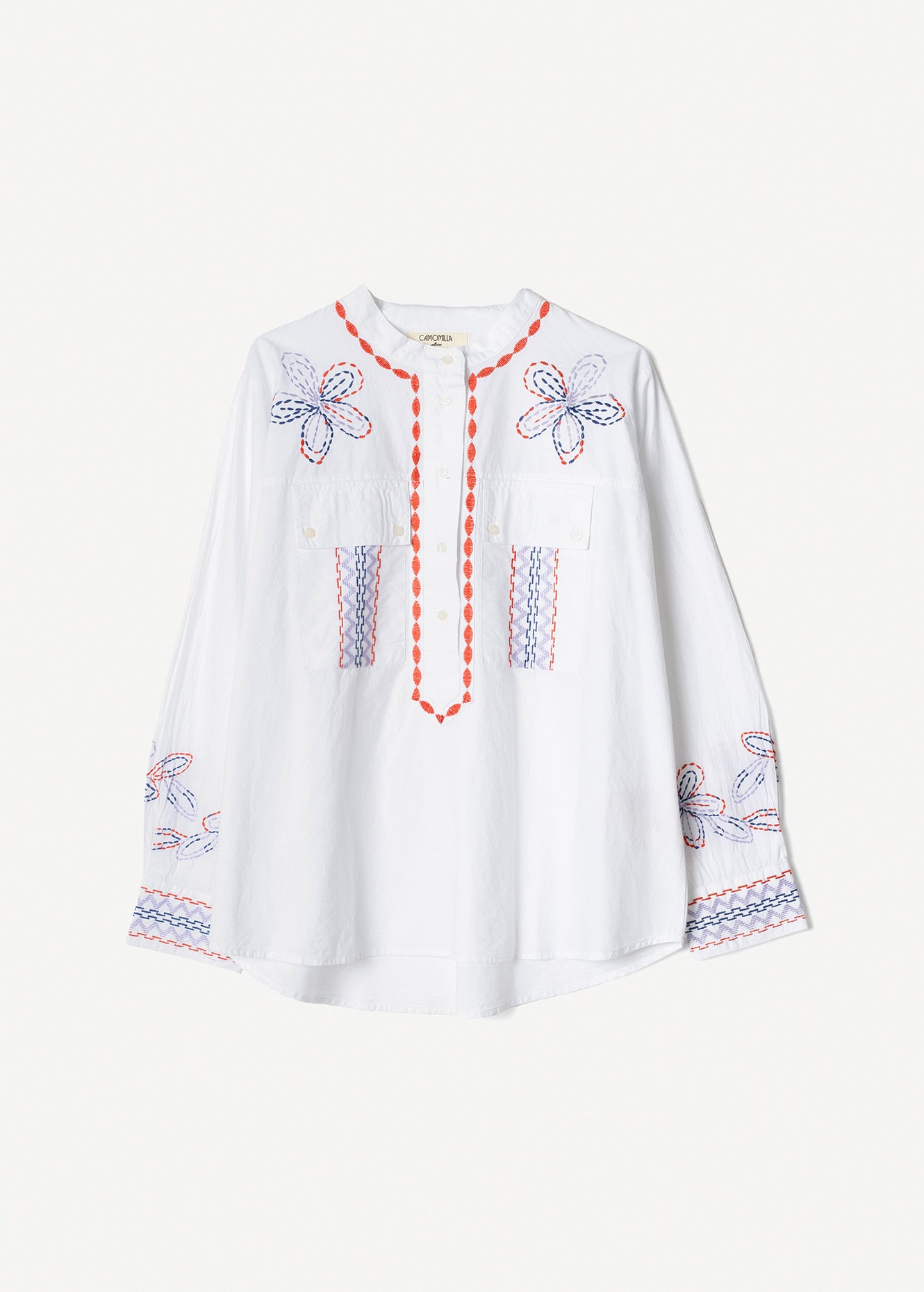 Camicia Cuore ricamata