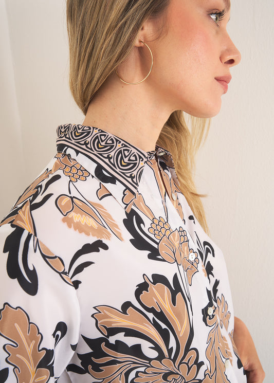 Camicia Candida stampata Archivio
