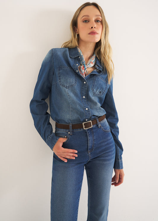 Camicia Carly in denim