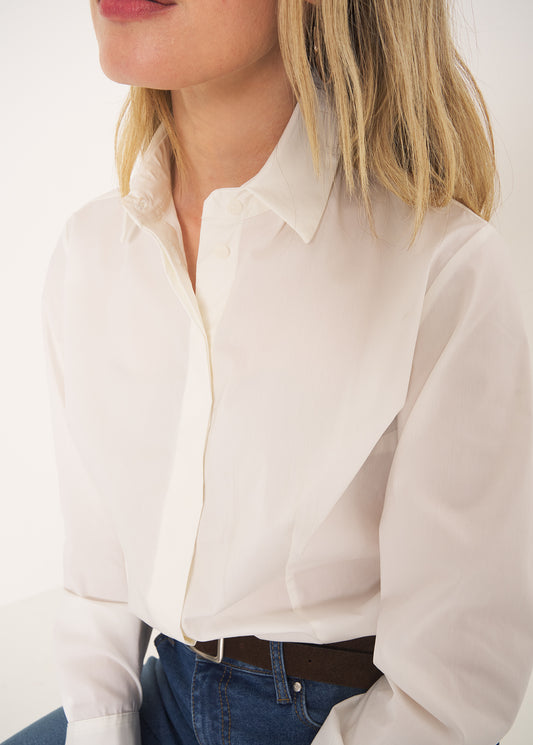 Camicia Alessia-D basic cotone