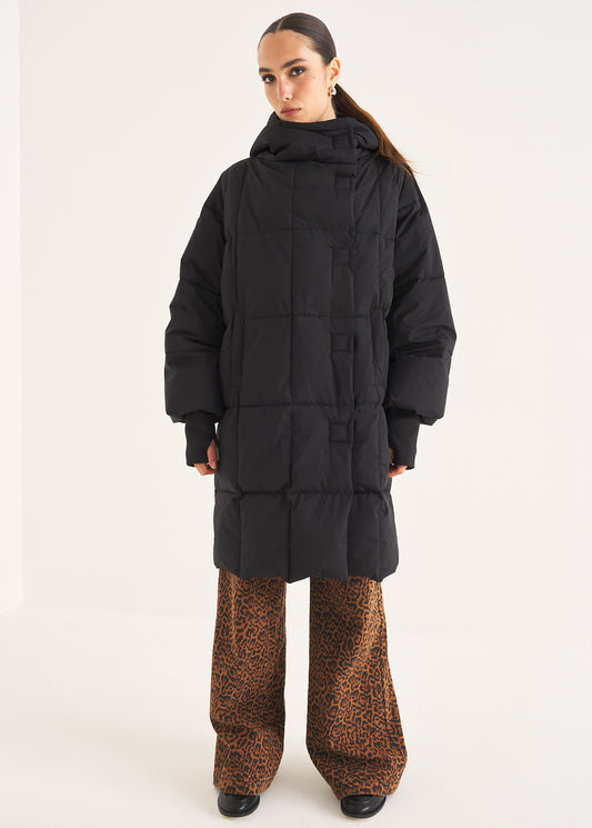 DOWN JACKETS - PARKER - Black
