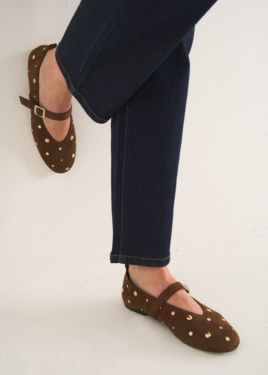 SHOES - SKIN - Brown