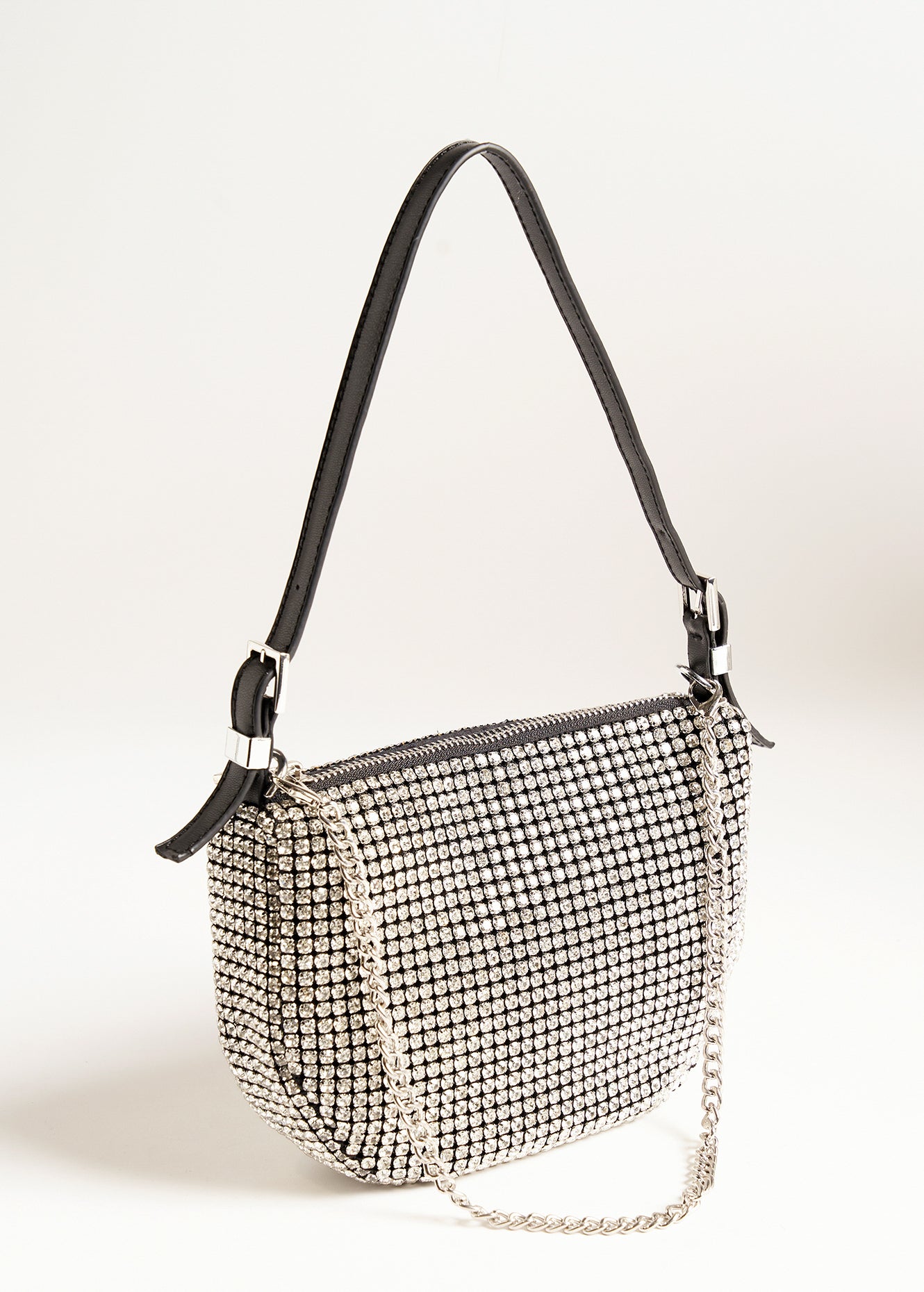 Pochette Barbara con cristalli