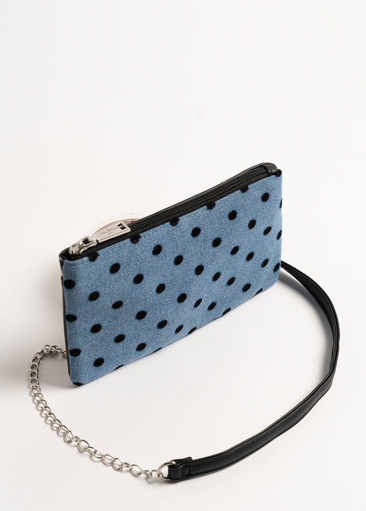 Tracolla Tonga Denim floccata