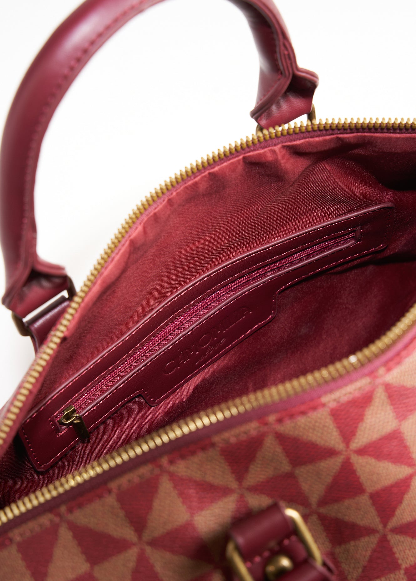 Bauletto Bowlbag fantasia geometrica