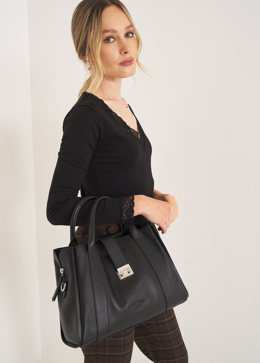 BAGS - WHITE - Black