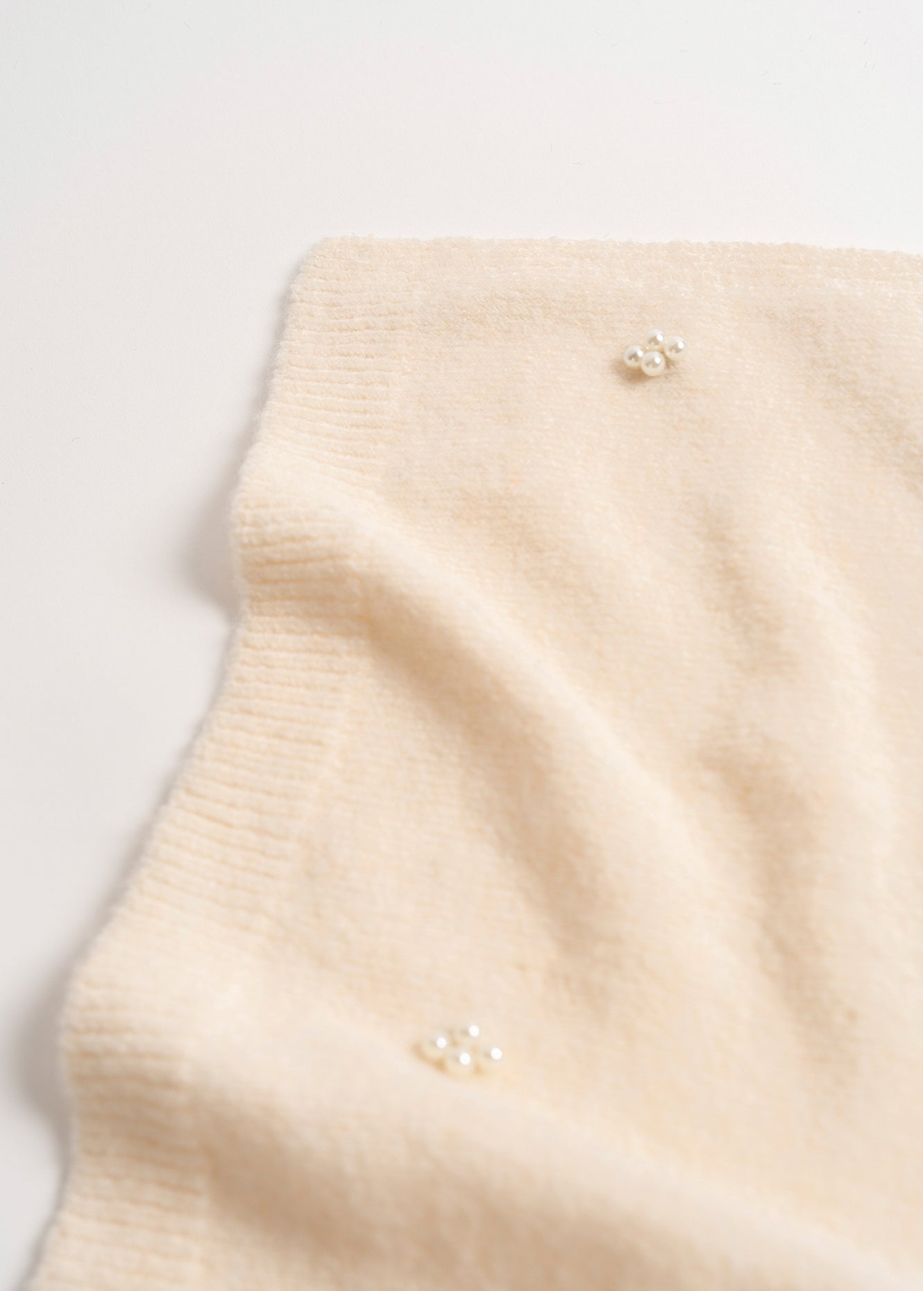 Sciarpa Sarym con micro perle