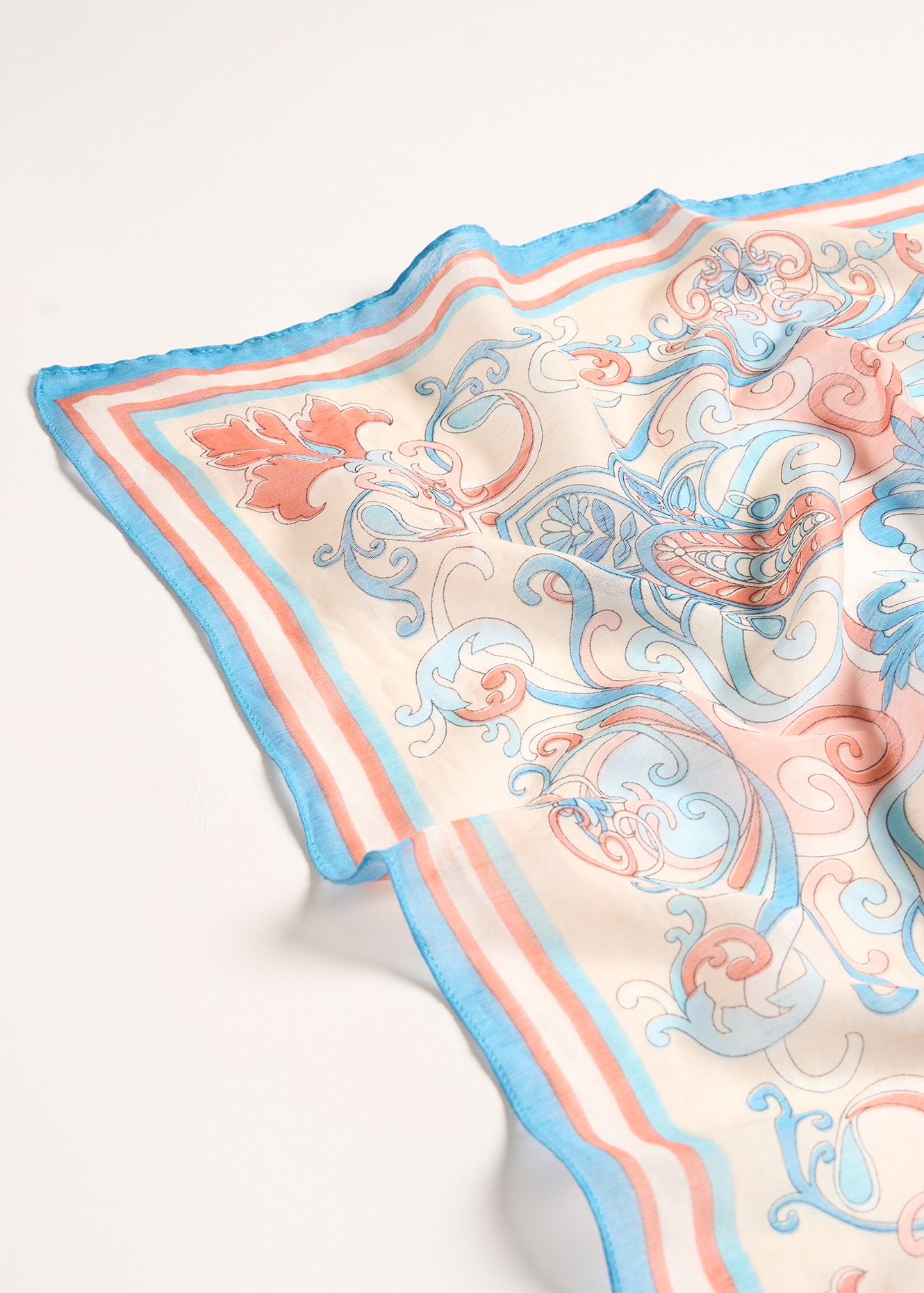 SCARVES AND FOULARDS - SEAN - Blue