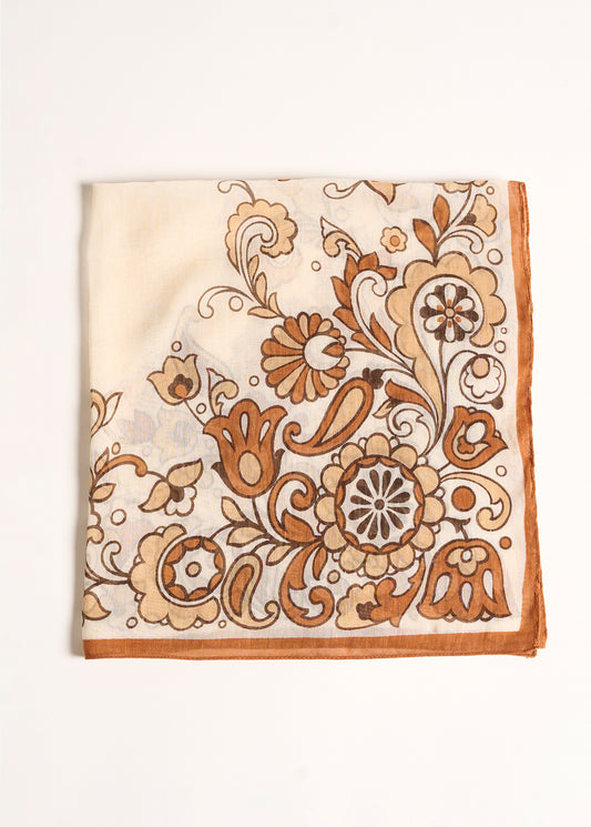 SCARVES AND FOULARDS - SADE - Brown