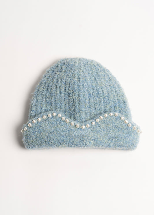 Cuffia Cylk con ricamo di perle