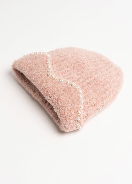 Cuffia Cylk con ricamo di perle