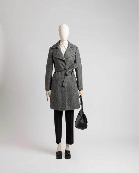 COATS - TRENCH COAT B - Black