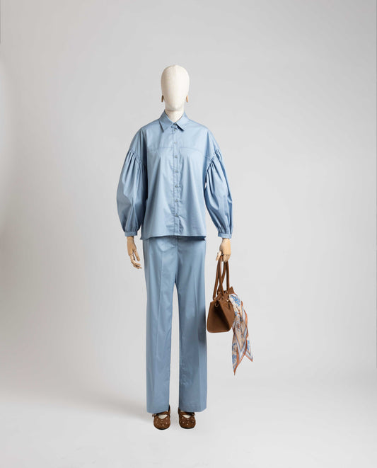 SHIRTS - CRISTINE - Cornflower blue